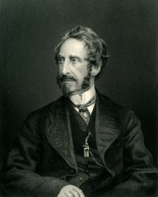 Edward G.E.L. Bulwer-Lytton, Lord Lytton (1850), c1884. Creator: Unknown