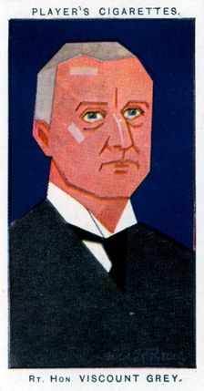 Edward Grey, 1st Viscount Grey of Fallodon, British politician, 1926.Artist: Alick P F Ritchie