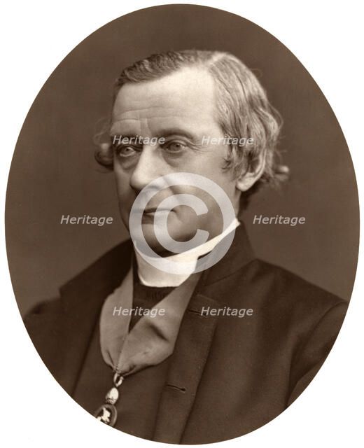 Edward Harold Browne, DD, Bishop of Winchester, 1876.Artist: Lock & Whitfield