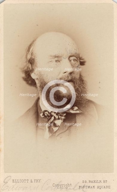 Edward Henry Corbould, after 1863. Creator: Elliott & Fry.