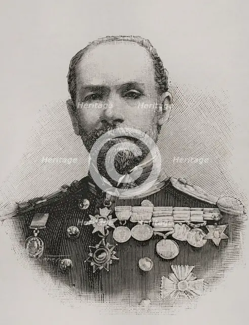 Edward Hobart Seymour (1840-1929), British admiral, 1898. Creator: Unknown.