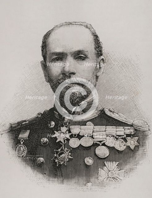 Edward Hobart Seymour (1840-1929), British admiral, 1898. Creator: Unknown.