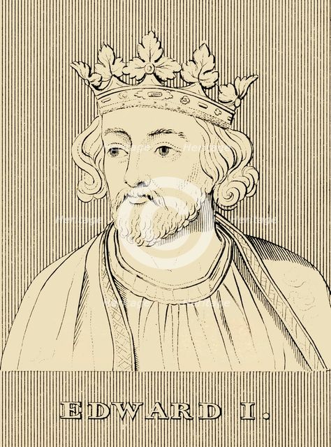 'Edward I', (1239-1307), 1830. Creator: Unknown.