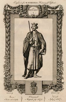Edward I (1239-1307), c1787