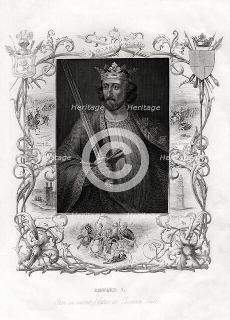Edward I, 1860. Artist: Unknown