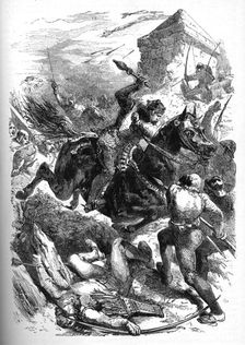 Edward I. At Berwick c1880