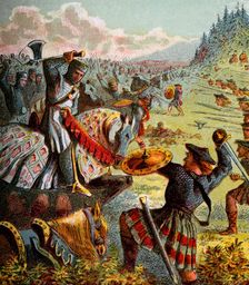 Edward I Attacks Scotland (c1850)