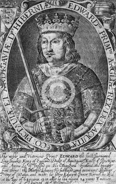 Edward I, King of England. Artist: Unknown