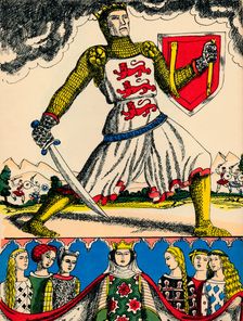Edward I, King of England from 1272, (1932). Artist: Rosalind Thornycroft