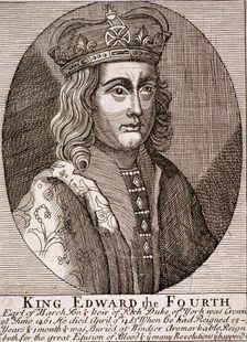 Edward IV, King of England, c1467, (c1750). Artist: Anon