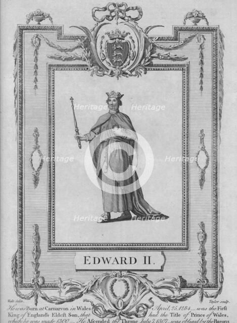 'Edward II', 1783.  Artist: Taylor.