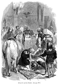 Edward II and the minstrel
