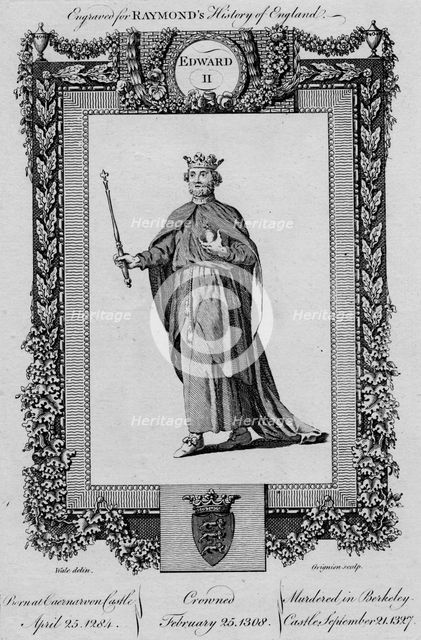 'Edward II', c1787. Artist: Unknown.