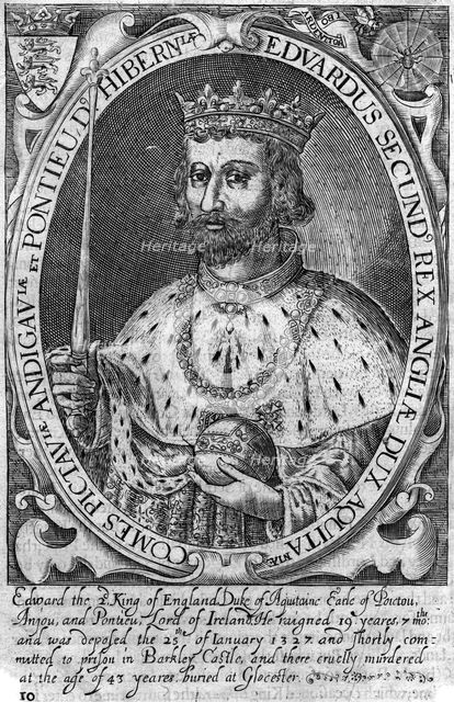 Edward II, King of England. Artist: Unknown