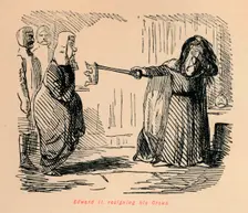 Edward II. resigning his Crown c1860, (c1860). Artist: John Leech