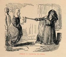 Edward II. resigning his Crown c1860, (c1860). Artist: John Leech