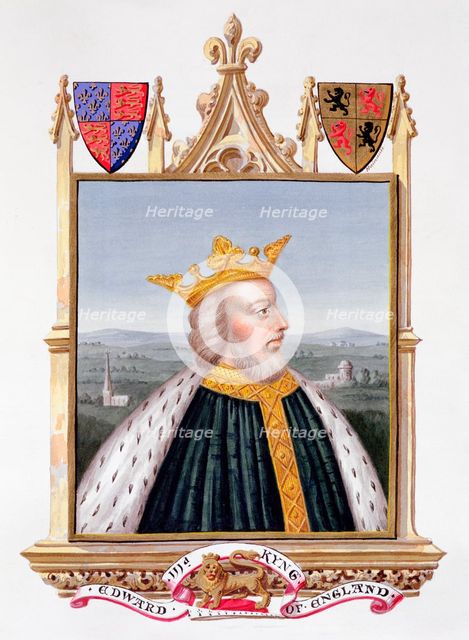 Edward III, 14th century King of England, (1825). Creator: Sarah, Countess of Essex.