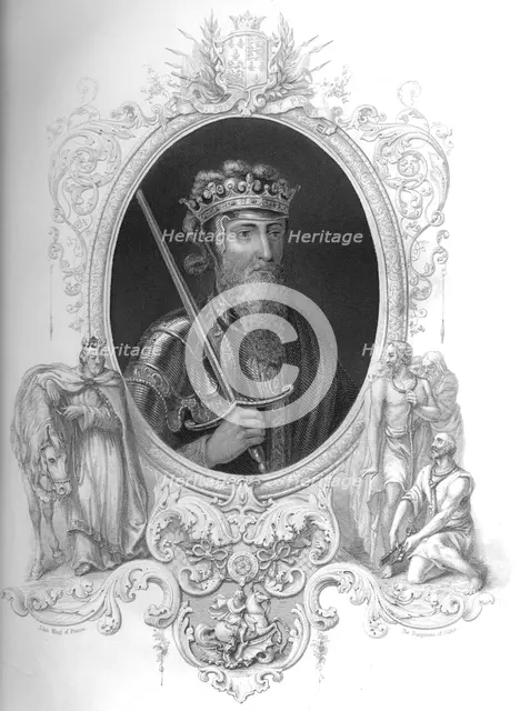 'Edward III', 1859. Artist: George Vertue.