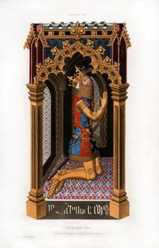 Edward III, c1355, (1843).Artist: Henry Shaw