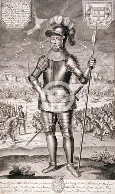 Edward III, King of England, c1350, (c1700). Artist: Anon