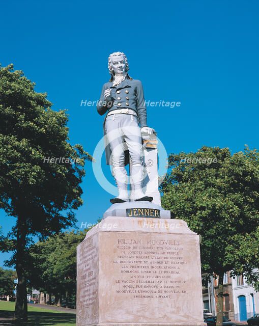 Edward Jenner (1749-1823), English scientist who discovered the smallpox vaccine.