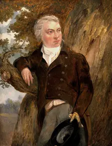 Edward Jenner, with a view of Berkeley, Glos. Creator: John Raphael Smith