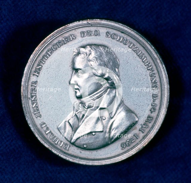 Edward Jenner, English physician, 1800.   Creator: Unknown.