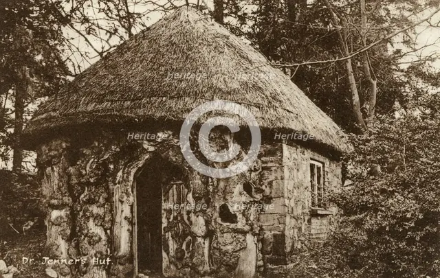 Edward Jenner's thatched hut, Berkeley, Gloucestershire, 20th century.  Artist: S Pead