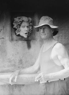 Edward Jewett, portrait photograph, between 1911 and 1942. Creator: Arnold Genthe
