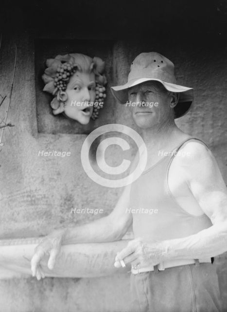 Edward Jewett, portrait photograph, between 1911 and 1942. Creator: Arnold Genthe.