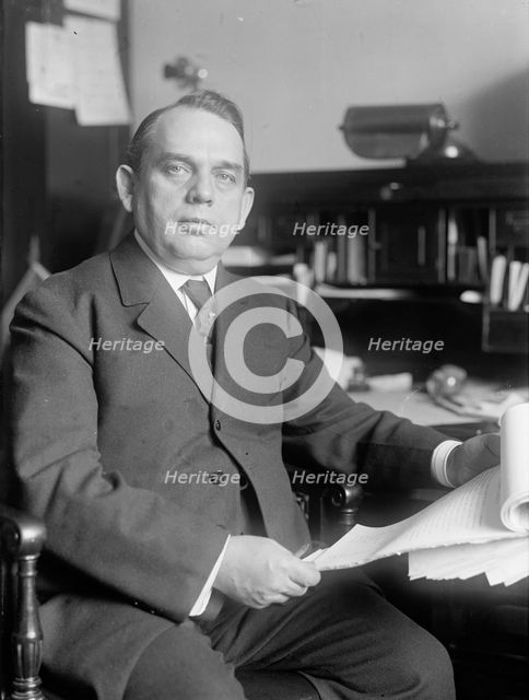 Edward John King, Rep. from Illinois, 1914.  Creator: Harris & Ewing.