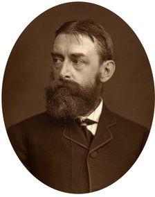 Edward John Poynter, President of the Royal Academy, 1880.Artist: Lock & Whitfield