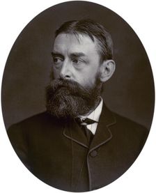 Edward John Poynter, President of the Royal Academy, 1880. Creator: Lock & Whitfield