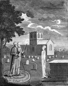 Edward Kelley, English astrologer and alchemist, c1790