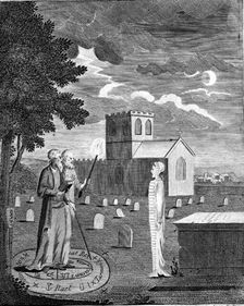 Edward Kelley, English astrologer and alchemist, c1790