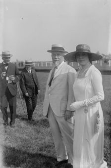 Edward Luckenback & wife, between c1915 and c1920. Creator: Bain News Service