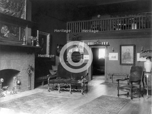 Edward Lind Morse Studio, 2133 R. St., N.W., Washington, DC Hornblower & Marshall, Architects, 1902. Creator: Frances Benjamin Johnston.