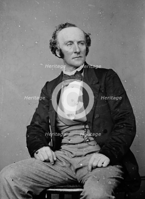 Edward Loomis Davenport, between 1855 and 1865. Creator: Unknown.