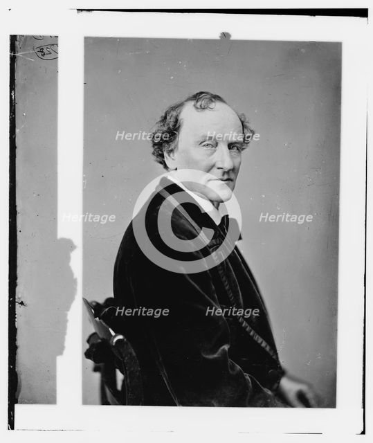 Edward Loomis Davenport, between 1860 and 1875. Creator: Unknown.
