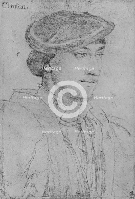 'Edward, Lord Clinton', c1532-1543 (1945). Artist: Hans Holbein the Younger.