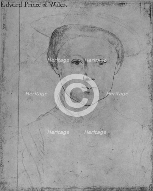 'Edward, Prince of Wales', c1540-1543 (1945). Artist: Hans Holbein the Younger.