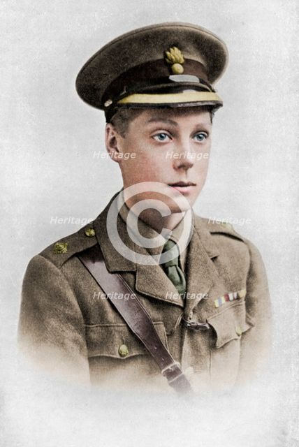 Edward, Prince of Wales, First World War, 1914-1918, (c1920).  Artist: Unknown.