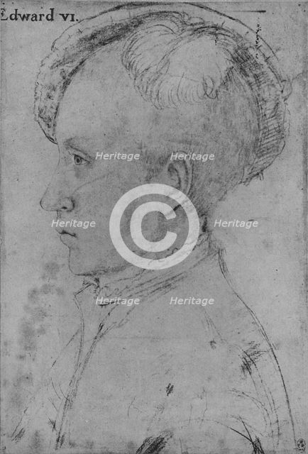 'Edward, Prince of Wales (Not by Holbein)', c1550-1599, (1945). Artist: Unknown.