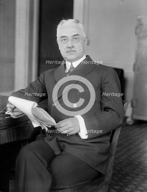 Edward R. Stettinius, 1917. Creator: Harris & Ewing.