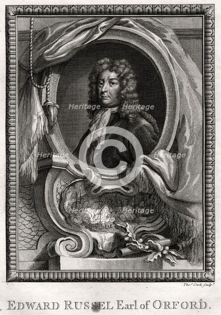 'Edward Russel, Earl of Orford', 1775. Artist: Thomas Cook
