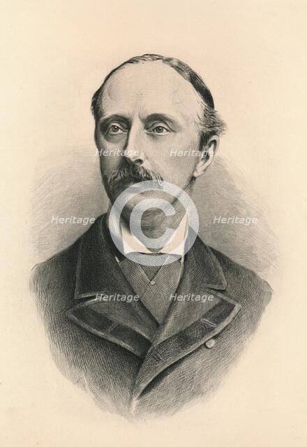 Edward Stanhope, (1840-1893), British Conservative Party politician, 1896. Artist: Unknown