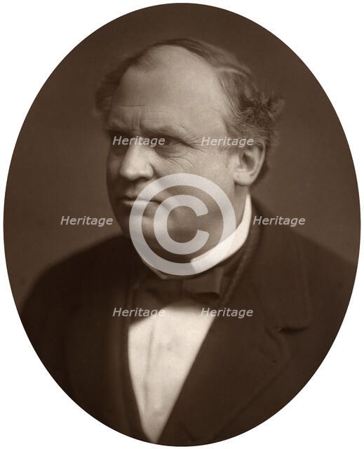 Edward Stanley, 15th Earl of Derby, politician and statesman, 1881. Artist: Unknown