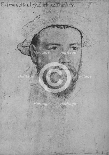 'Edward Stanley, Earl of Derby', c1532-1543 (1945). Artist: Hans Holbein the Younger.