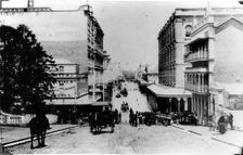 Edward Street in Brisbane, 1893. Creator: Unknown