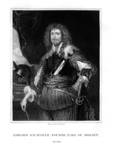 Edward Sackville, 4th Earl of Dorset, English soldier and statesman, (1829).Artist: H Robinson